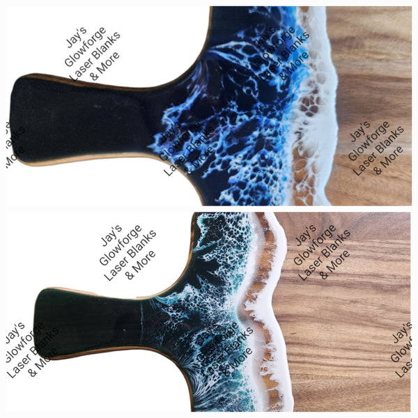 Ocean Waves Board with Handle (4 Qty)