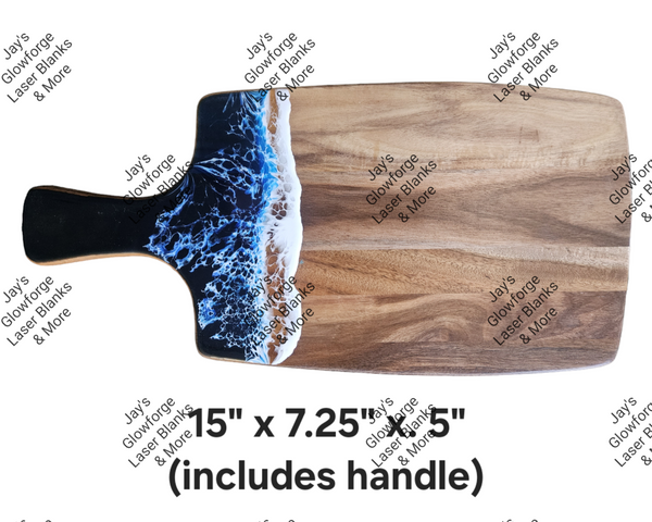 Ocean Waves Board with Handle (4 Qty)