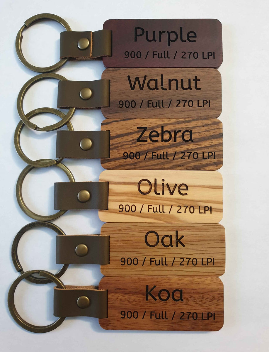 Havzoria Multi-Pack Wood Keychain Blanks Leather Wood Keychain Blank  Unfinished Blanks with Leather Strap Keychain (20) - Yahoo Shopping