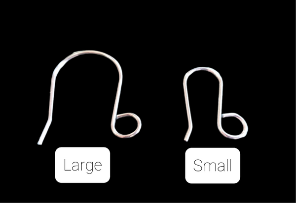 Stainless Steel Earring Hooks (Small)