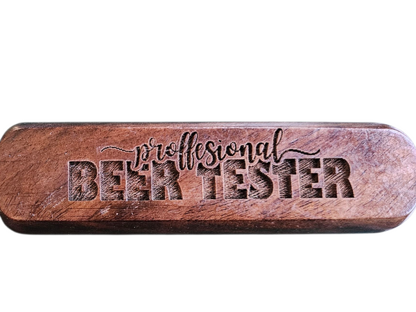 Magnetic Walnut Bottle Opener
