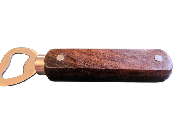 Magnetic Walnut Bottle Opener