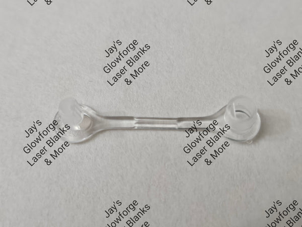 Redesigned Plastic Keyring Connectors (1/8") (100 Qty)