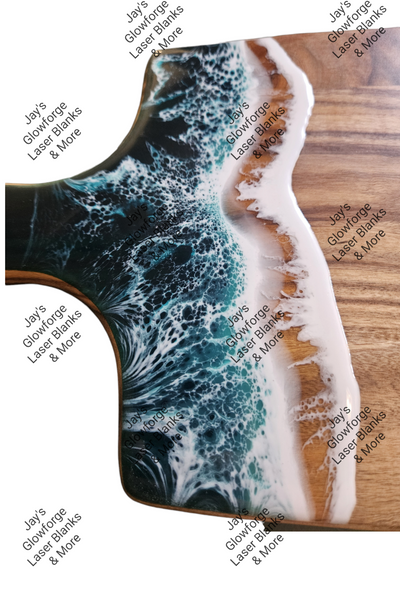 Ocean Waves Board with Handle (4 Qty)