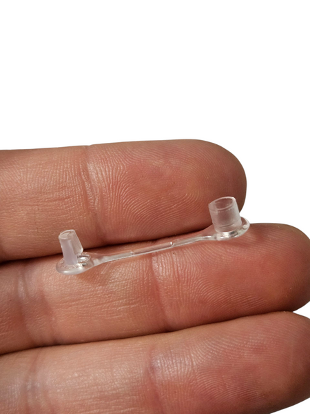 **REDESIGNED** Plastic Keyring Connectors (1/8") (100 Qty)