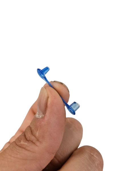 **REDESIGNED** Plastic Keyring Connectors (1/8") (100 Qty)