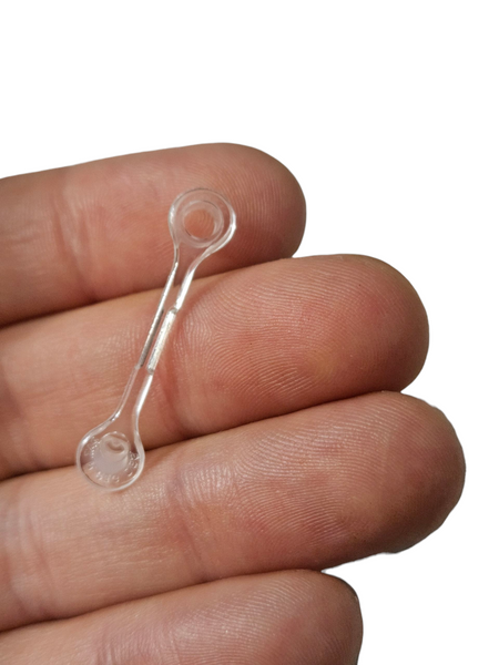 **REDESIGNED** Plastic Keyring Connectors (1/8") (100 Qty)