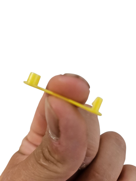 **REDESIGNED** Plastic Keyring Connectors (1/8") (100 Qty)