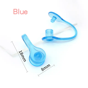 **OLD STYLE** Plastic Keyring Connectors (1/8") (100 Qty)