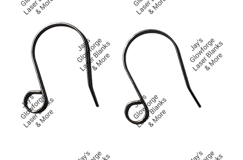 Stainless Steel Earring Hooks (Large)